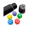 Traditional Korean Gonggi Game Set, 5 Colourful Stones with Storage