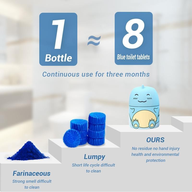 3PCS-Toilet Bowl Cleaner Bottle - Three Bottles Total - Gift