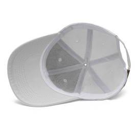 Breampot Baseball Cap for Men and Women, Unisex Cap, Adjustable Baseball Cap, Outdoor Baseball Cap, gray, Einheitsgröße