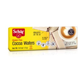 Schär Gluten Free Cocoa Wafers, 4.4 oz., 6-Pack