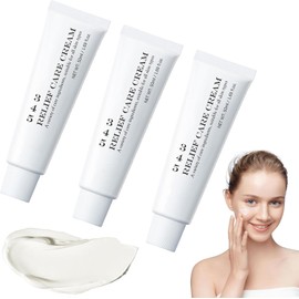 Crema 345 Relief de 50 Ml-3Pzas,345 humectante calmante reparador de la barrera facial，Crema Reparadora de La Barrera Cutánea, Nutrición Suave Y Calmante Durante Todo El Día