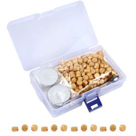 AiQInu 320 Pezzi Perline di Cera Sigillante, Kit Ceralacca Sigillo Oro con 1 Cucchiaio e 4 Candele, Manoscritto Timbro in Cera per Sigilli di Cera Stamp Busta Biglietti Invito Decorazione Regalo