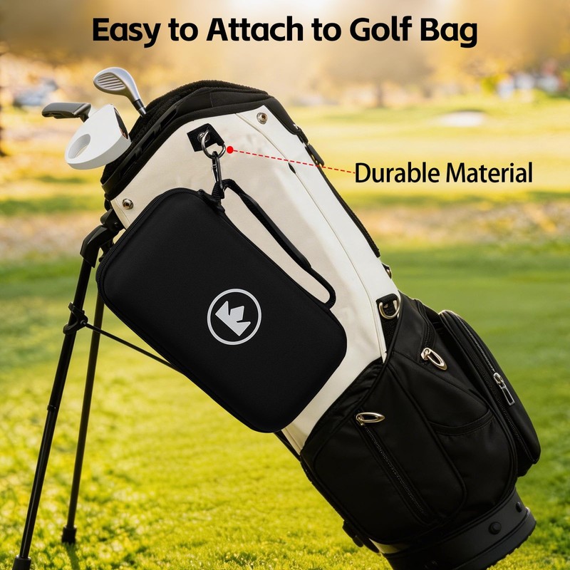 Craftsman Golf Glove Holder Case with Glove Shaper Portable Golf