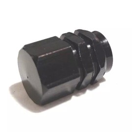 Fellers Small Engines ALLY CAR BLACK VALVE STEM CAPS TIRE WHEEL COVER DIRT BIKE ATV PIT QUAD SCOOTER