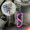 Aluminum Two Way S carabiner 12ea