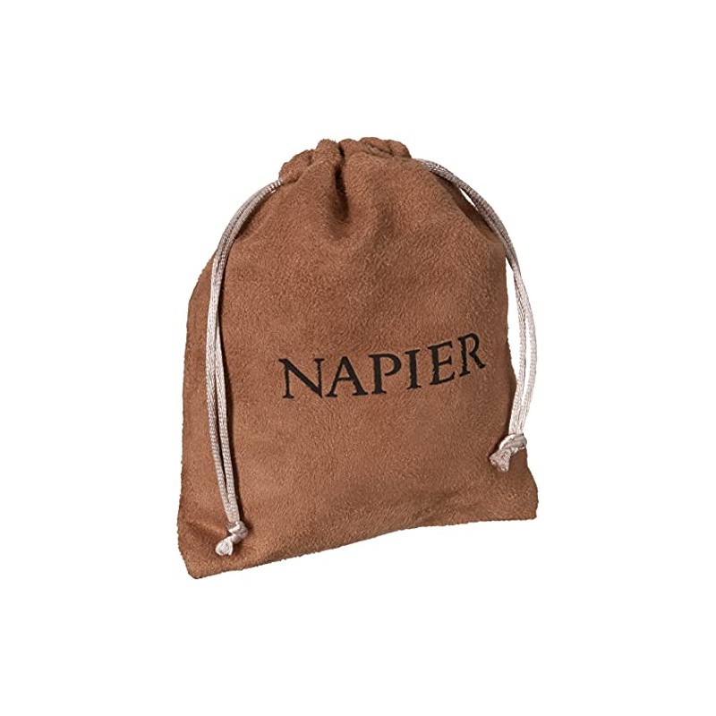 Napier "Classics" Silver-Tone Knot Stud Earrings