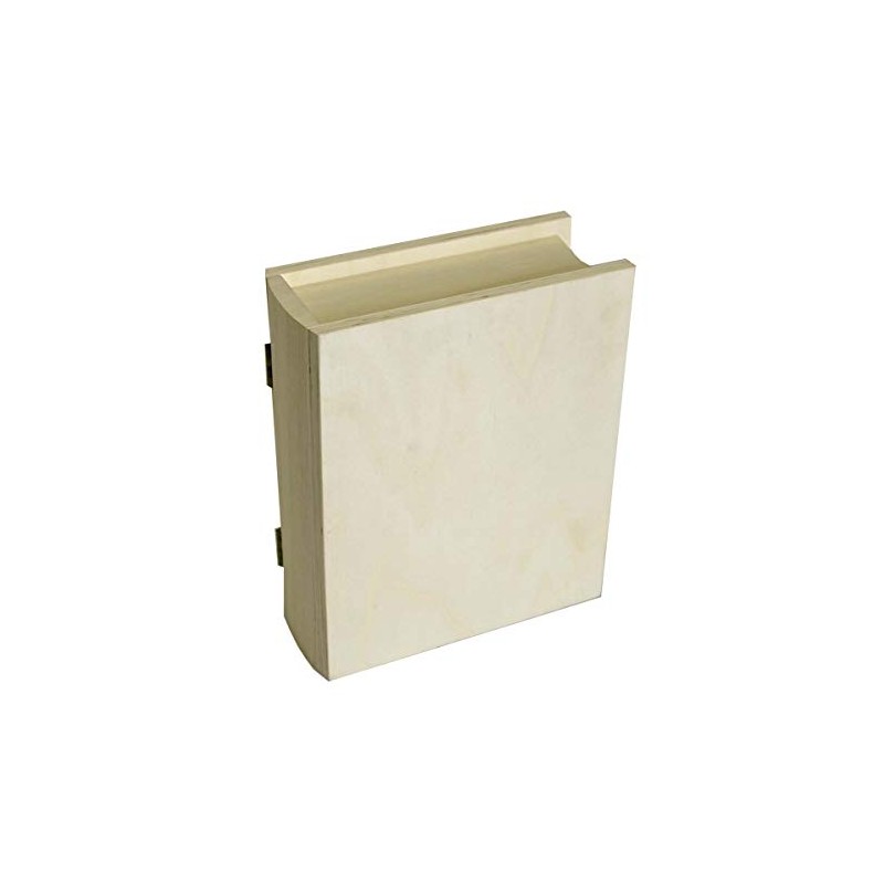 Artemio 14001643 Wooden Book Box, Beige