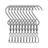 10 PCS Stainless Steel Swivel Hooks Clips for Hanging Wind