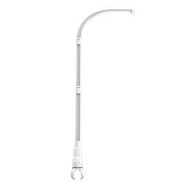 Sweetfamily 32 inch Crib Mobile Arm Nursery Mobile Arm Baby Mobile Hanger,Extra Long Mobile Arm for Crib,The Claw Part can be Adjusted Width,DIY Toy Decoration