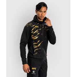 Venum Men's Fight Night Walkout Hoodie Gold