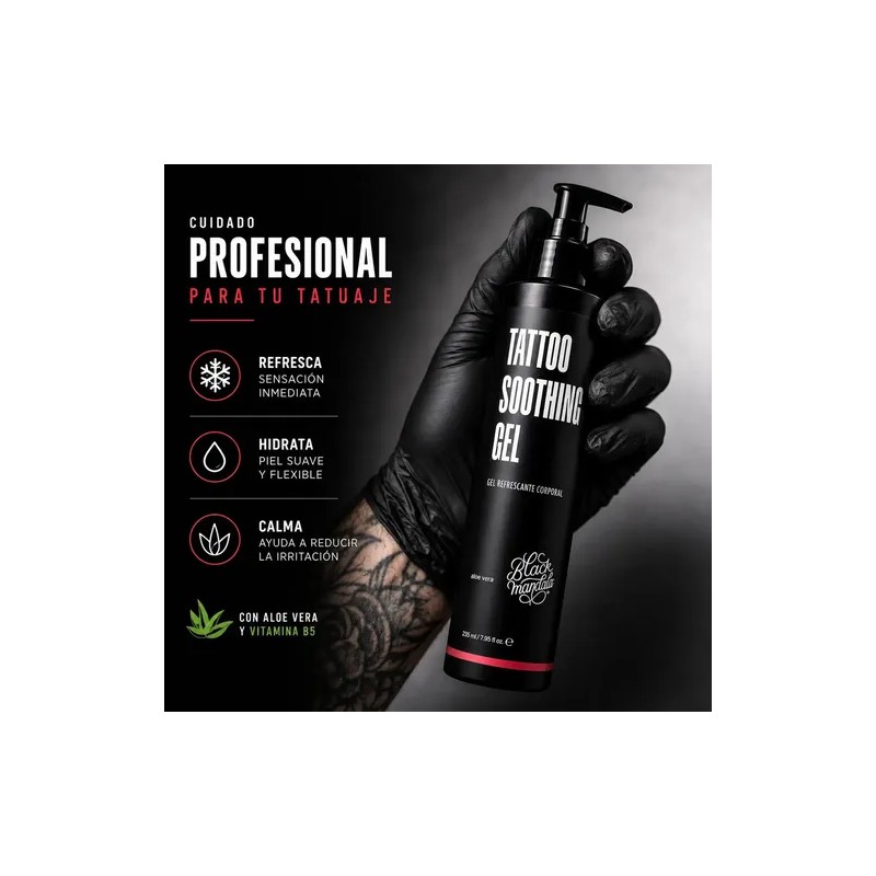 Gel Refrescante Reduce Irritación After Tattoo Blackmandala®