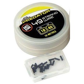 Fox 49 Strand Steel Wire Including Crimps 18kg 10m