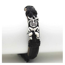 Tiki Figure Bracelet - Maori Hawaii Tahiti Jewellery, Stone