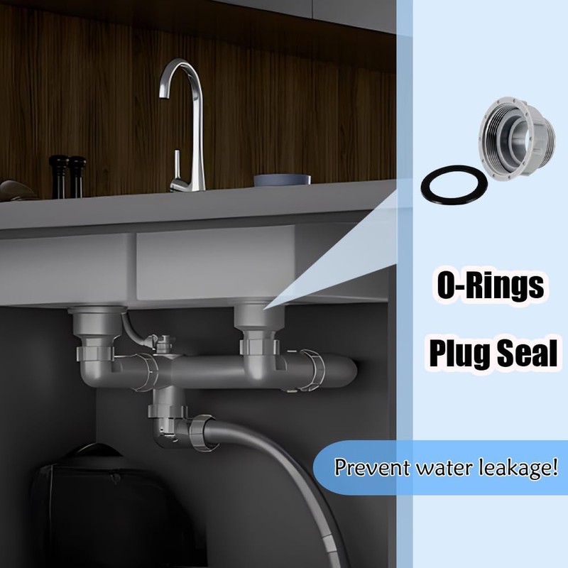 6 PCS Sink Plug Seal Ring 56mm Sink Drain Seal
