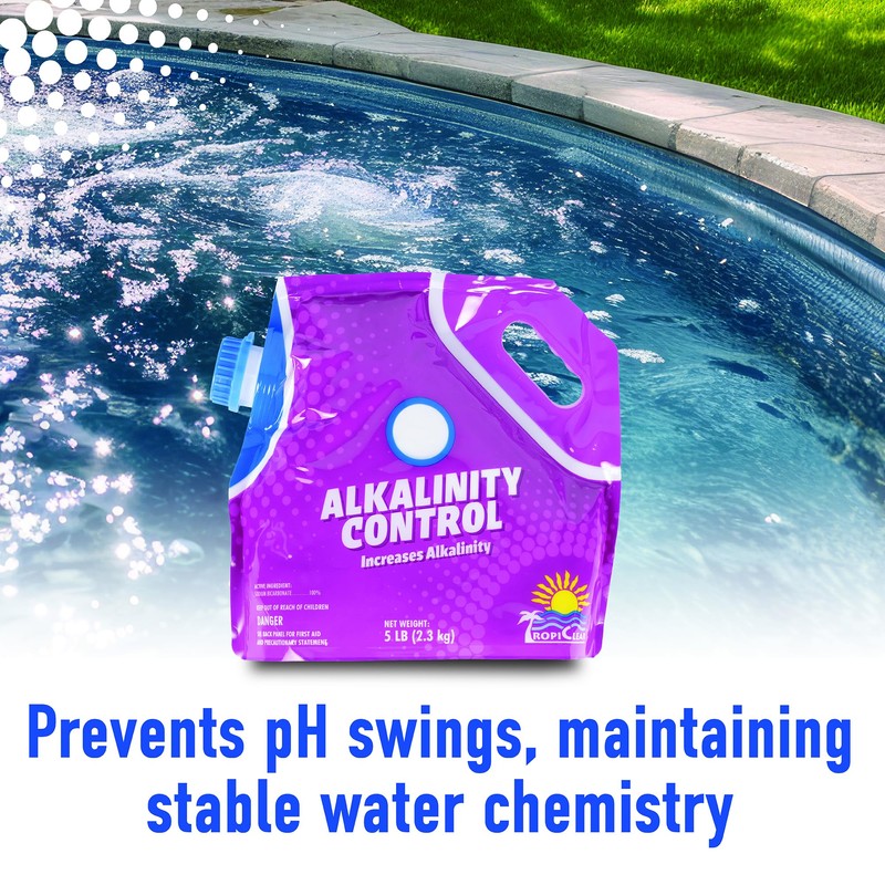 TropiClear Alkalinity Increaser for Swimming Pools – Prevents Corrosion &