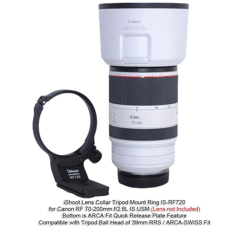 iShoot Tripod Clamp Tripod Ring Lens Mounting Tripod Holder Ring