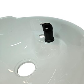 Hair Salon wash Basin Mixer taps and Hose with Long Tubes Salon Mixer tap Hairdressing tap and Hose Easy fit Save Labour Cost or DIY (Black 150cm Pipes)