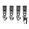 ORXPLUS TOOLS 4pcs Tarp Clips Thumb Screw with Hook Tail