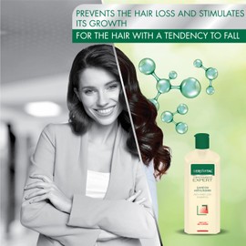 Anti-Hair Loss Shampoo, Reduces Hair Loss, Stimulates Its Growth, for Stronger and Thicker Hair, 400 ml, Gerovital Tratament Expert