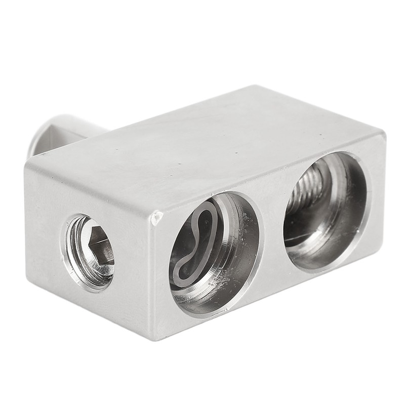 2pcs Car Audio Amp Input Reducers Dual 1/0 Gauge to
