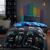 Catherine Lansfield Game Over Reversible Single Duvet Cover Set with