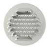 The GTAP80R Ventilation Grill Round Recessed, Aluminium, 80 mm
