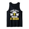 This Guy Needs A Beer Funny Mens Drinking Gift Tank