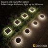 Lacasa Solar Deck Lights Outdoor Waterproof LED Solar Step Lights