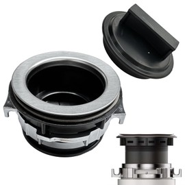 8Pcs/Set Garbage Disposal Sink Flange Kit with Stopper and Splash Guard for Waste King,4.49'' Sink Flange and Drain Lock Nut for Whirlaway,Waste King Garbage Disposal Drain Assembly Kit(114mm)