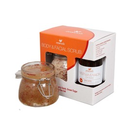 Anaplasis Body & Facial Scrub with Cranberry Seeds ,Brown Sugar & Mesologgi Sea Salt, 250gr