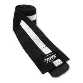 Techno Straps/cintas Para Pesas + Vendas Para Rodillas Pack Pesas