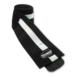 Techno Straps/cintas Para Pesas + Vendas Para Rodillas Pack Pesas