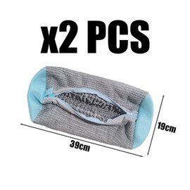 CVDYWDJIE Pack of 2 Shoe Wash Bags, Shoe Washing and Protective Bags, Anti-Deform Shoe Wash Bags, Washing Machine Accessories, Reusable Shoe Wash Bags