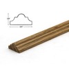 3/8" x 3/4" Red Oak Hardwood Panel Molding, Decorative Trim