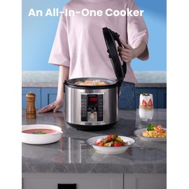 Comfeé COMFEE' Rice Cooker 10 cup uncooked, Food Steamer, Stewpot, Saute All in One ...