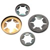 Starlock Washers For Shaft Retaining Push On Clips 2mm -