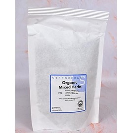 Steenbergs Organic Mixed Herbs 75g Refill Baby Bulk Pouch