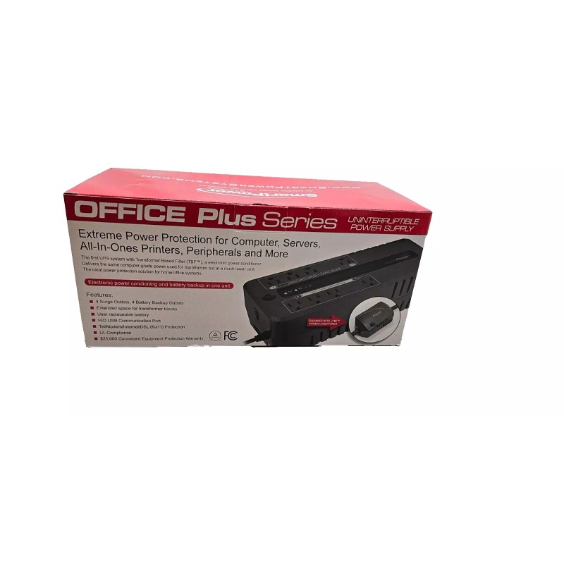 Universal New Smartpower OF650UPlus-T 650VA 330W UPS w/ Surge, PWR