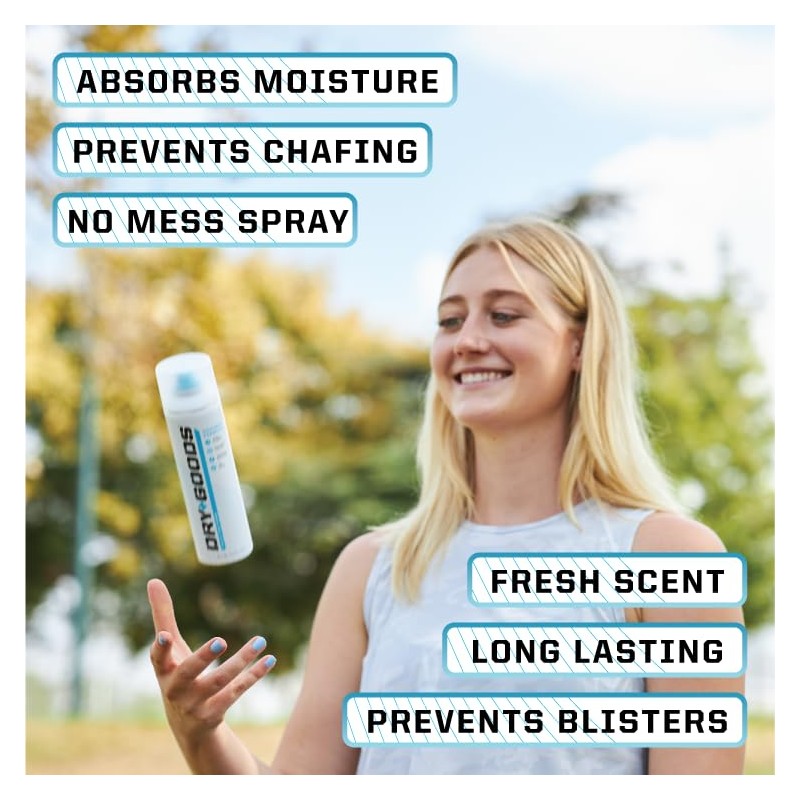 Dry Goods Original Athletic Spray Powder 5.4oz - Stay Dry