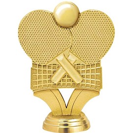 11" Ping Pong Paddles with Net Trophy, Table Tennis Trophy Awards Prime