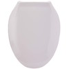 TOTO SC134#01 Elongated Commercial Toilet Seat, Cotton White
