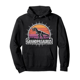 Grandpasaurus Dinosaur, Gifts For Grandpa Father's Day Pullover Hoodie