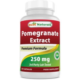 Best Naturals Pomegranate Extract 250 mg 120 Capsules