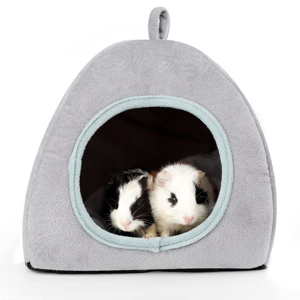 ONEJU Guinea Pig Bed, Guinea Pig Hideout, Rabbit Bed, Bunny