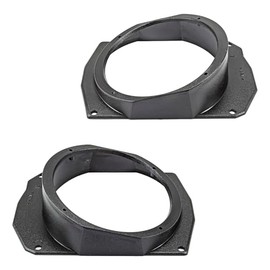 tomzz Audio 2834-009 Speaker Rings Adapter Brackets Compatible with Mercedes C-Class W202 Door Rear for 120 mm DIN Speaker