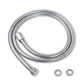SDRZJX 59" Shower Hose Flexible Handheld Shower Hose Replacement Compatible with Grohe Relexaflex Metal Longlife Anti-Twist Starlight Chrome Replace#: 28143000
