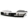 Garage-Pro Grille Compatible with 1996-1997 Honda Accord Chrome Shell/Textured Black