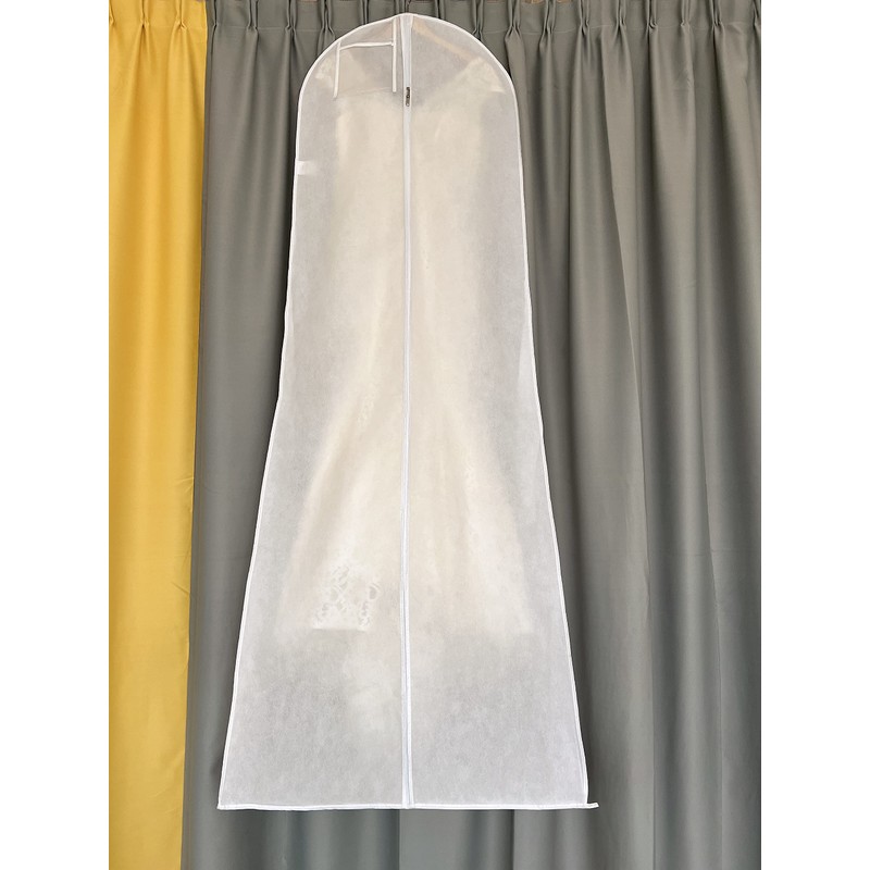 Gabkey Hanging Wedding Dress Bridal Gown Garment Cover Storage Bag