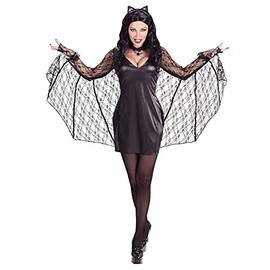 WIDMANN wdm01504 ? Batgirl Costume, Black, Large