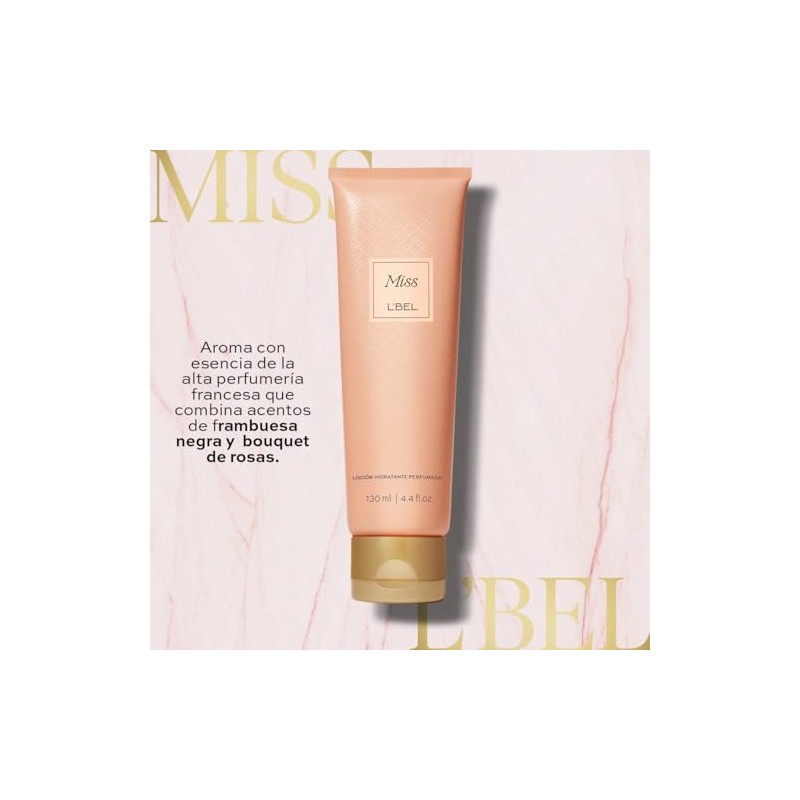 L'BEL - Crema corporal perfumada Miss L'BEL 130 ml